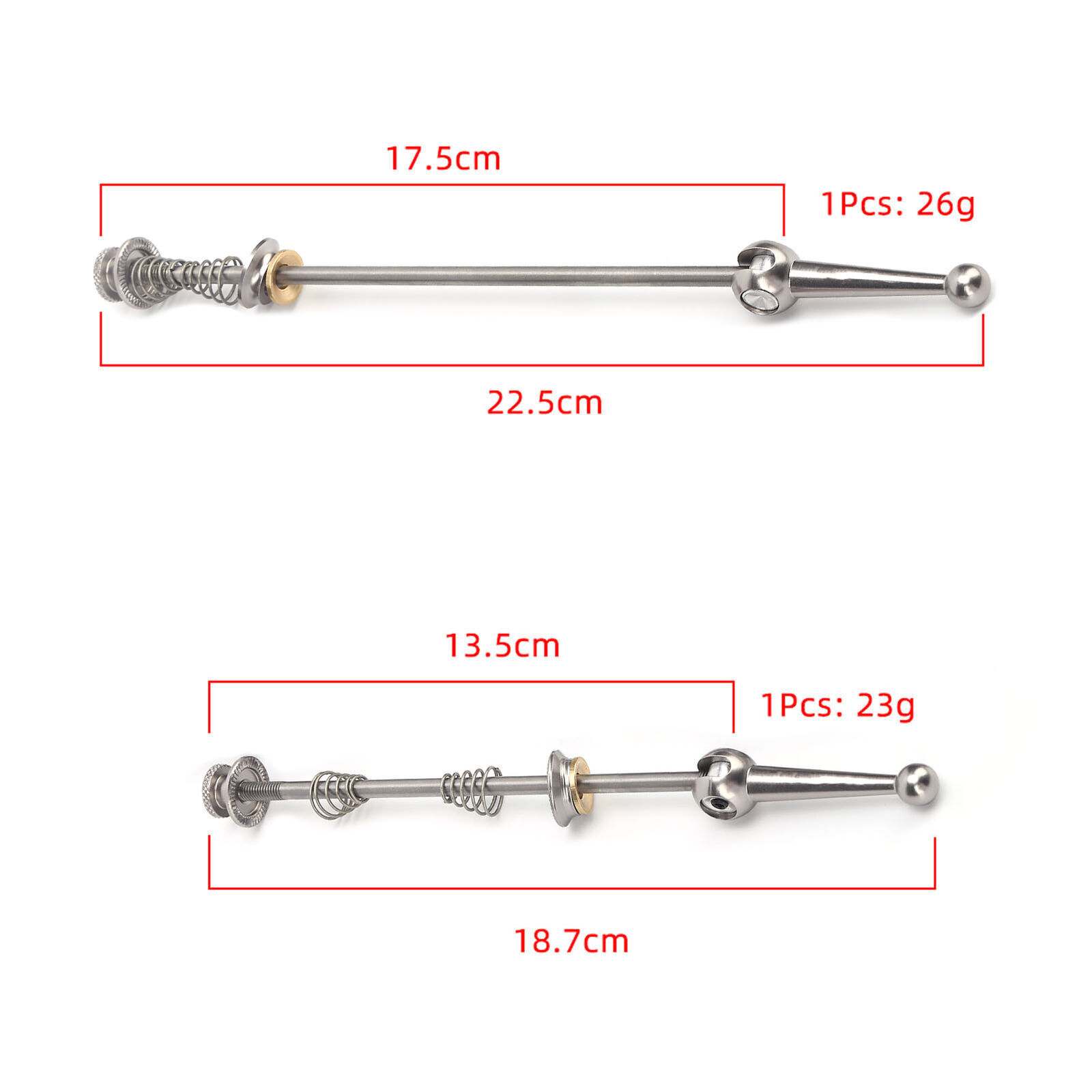 WAKE HQ‑02 Bicycle Front Rear Quick Release Lever Mountain Bike Quick Release
