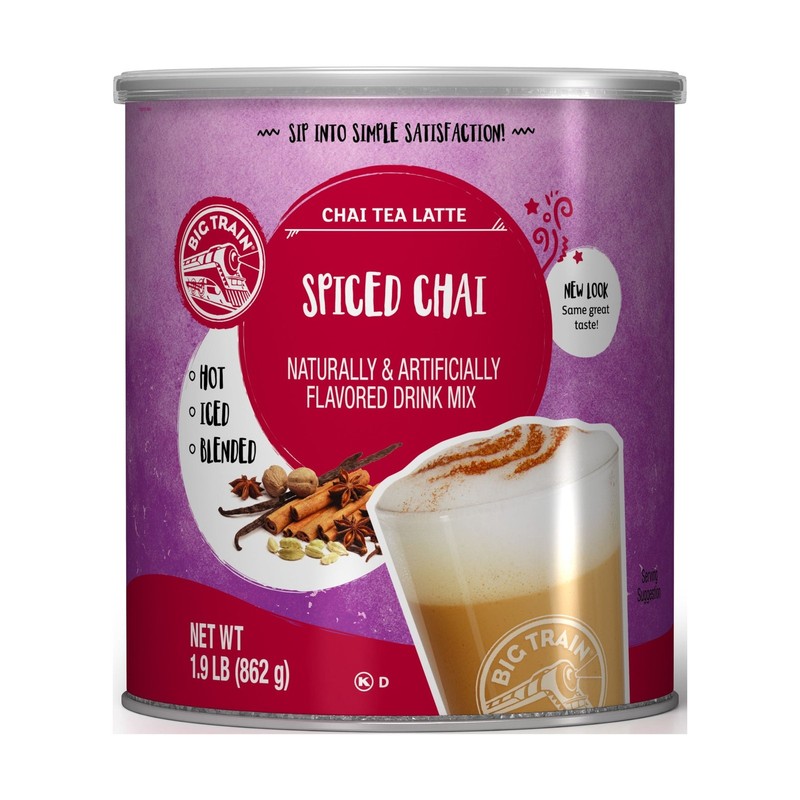 Spiced Chai Tea Latte Beverage Mix, 1.9 Lb