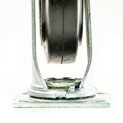 8" x 2" HEAVY DUTY Swivel Caster w/ Rubber Wh/ Steel Hub (4) 600lb each Tool Box