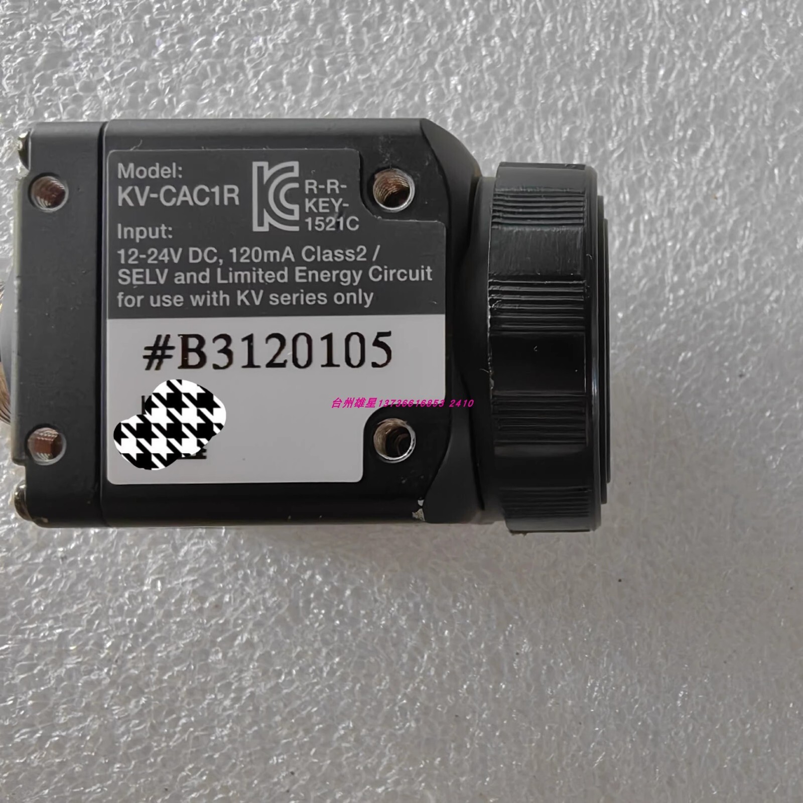 【新品】KEYENCE　小型標準カメラ　KV-CA1H Yahoo!オークション - KV-CA1H (新品・未使用) キーエンス