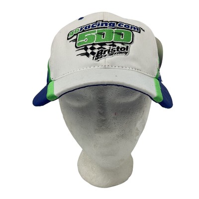 Bristol Motor Speedway NASCAR 500 Snapback Hat White Men's One Size NWT