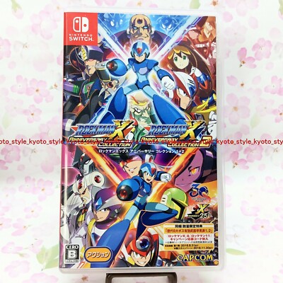 NEW Nintendo Switch Rockman X Anniversary Collection 1 + 2