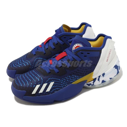 

Мужские баскетбольные кроссовки adidas DON Issue 4 McDonalds All-American Navy IE4517, Multi-coloured, D.o.n. Issue 4