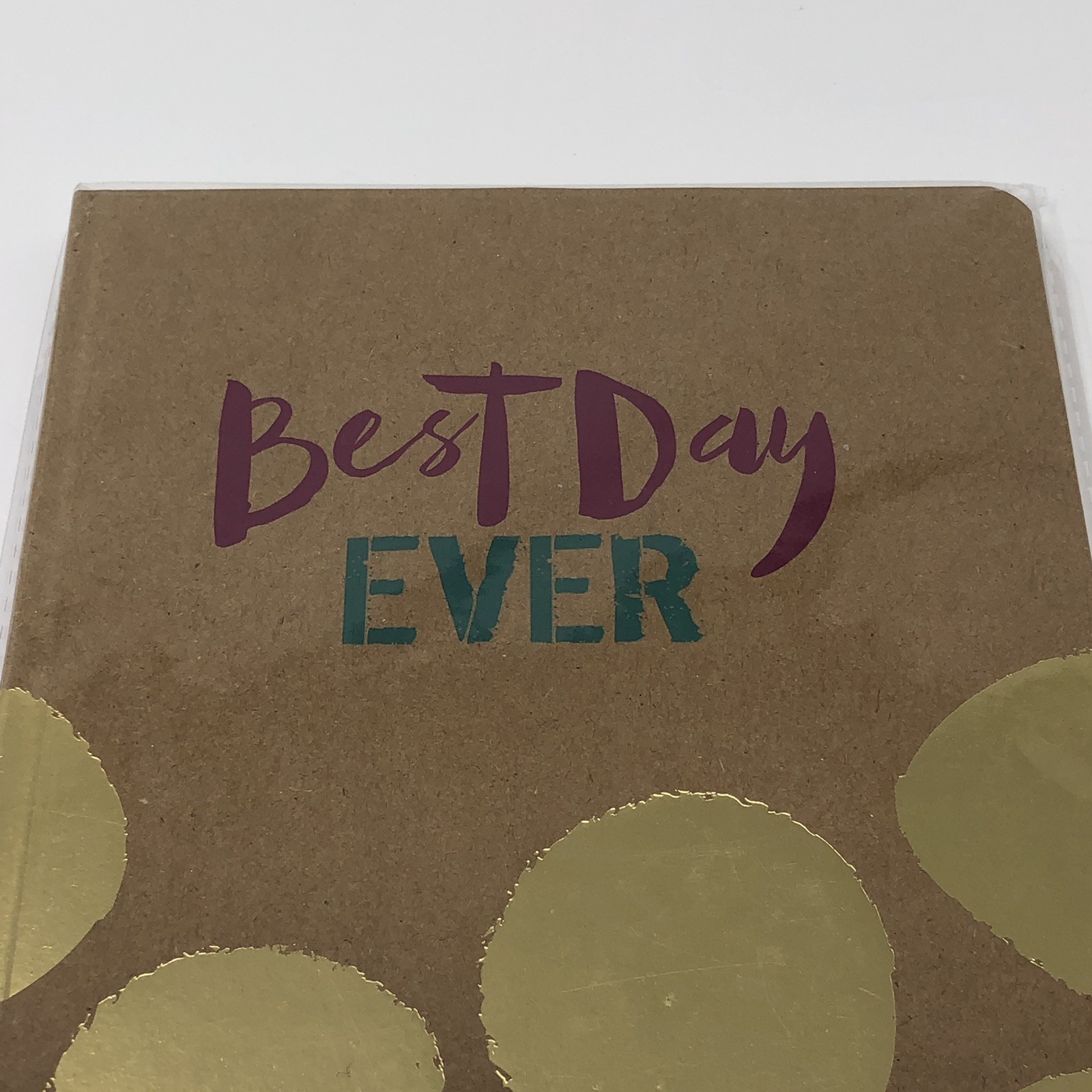 Journal Diary Best Day Ever Softcover Notebook Paper Blank 60 Pages