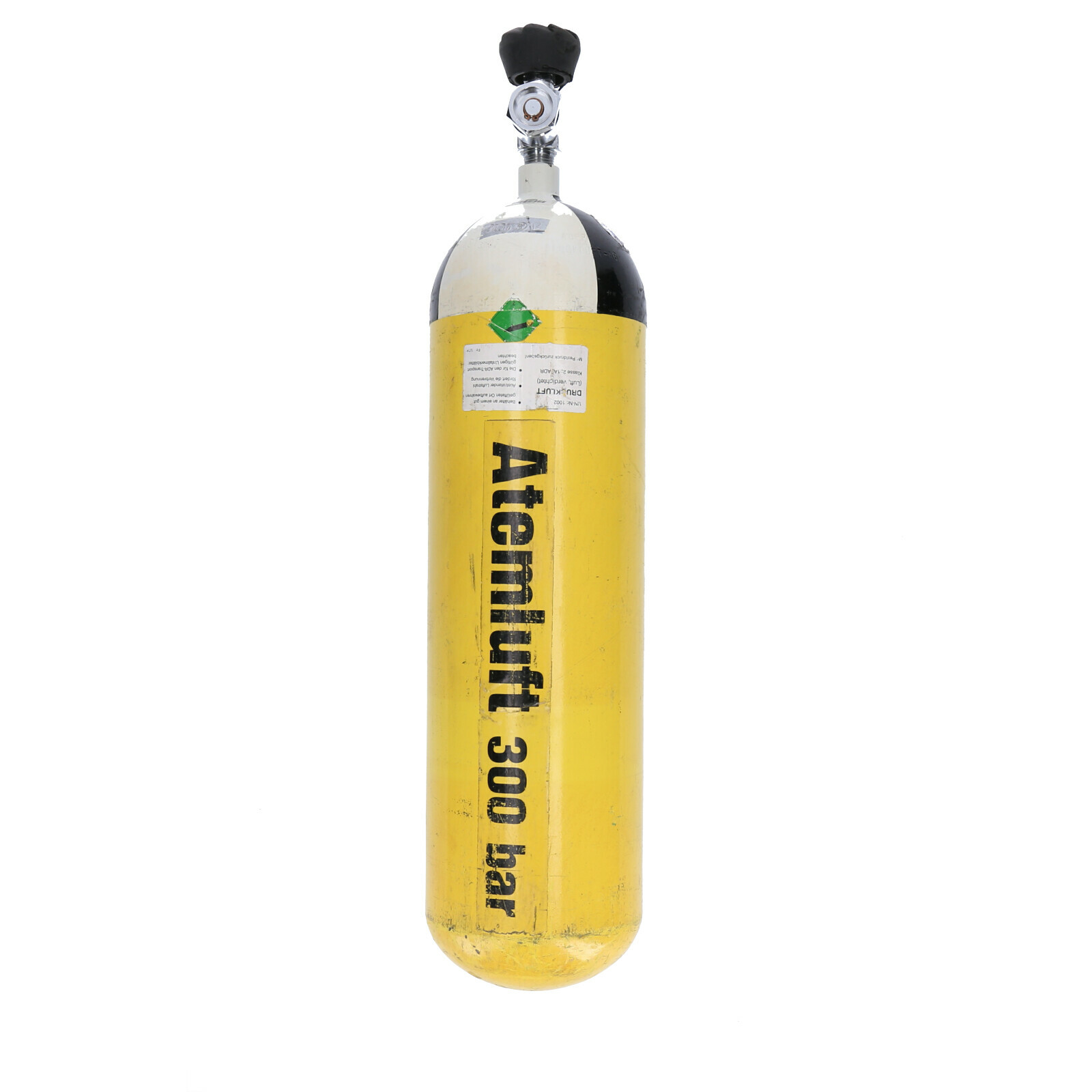 Atemluftflasche Pressluftflasche Tauchflasche Druckgasflasche 300 bar 6 Liter