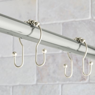 Better Homes & Gardens Rustproof Double Easy Glide Shower Hooks