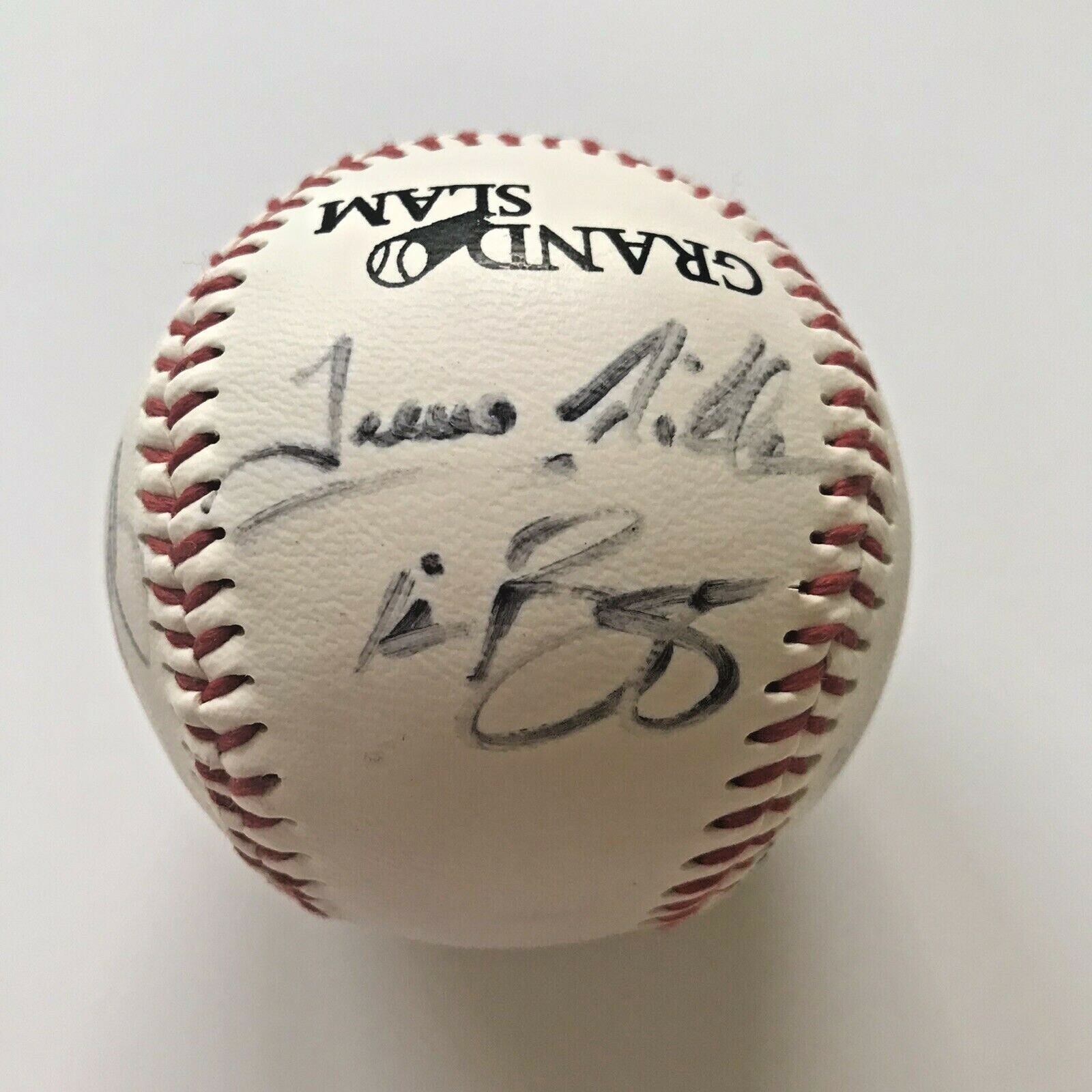 GRAND SLAM OFFICIAL LEAGUE BASEBALL w/ UNKNOWN AUTOGRAPHS