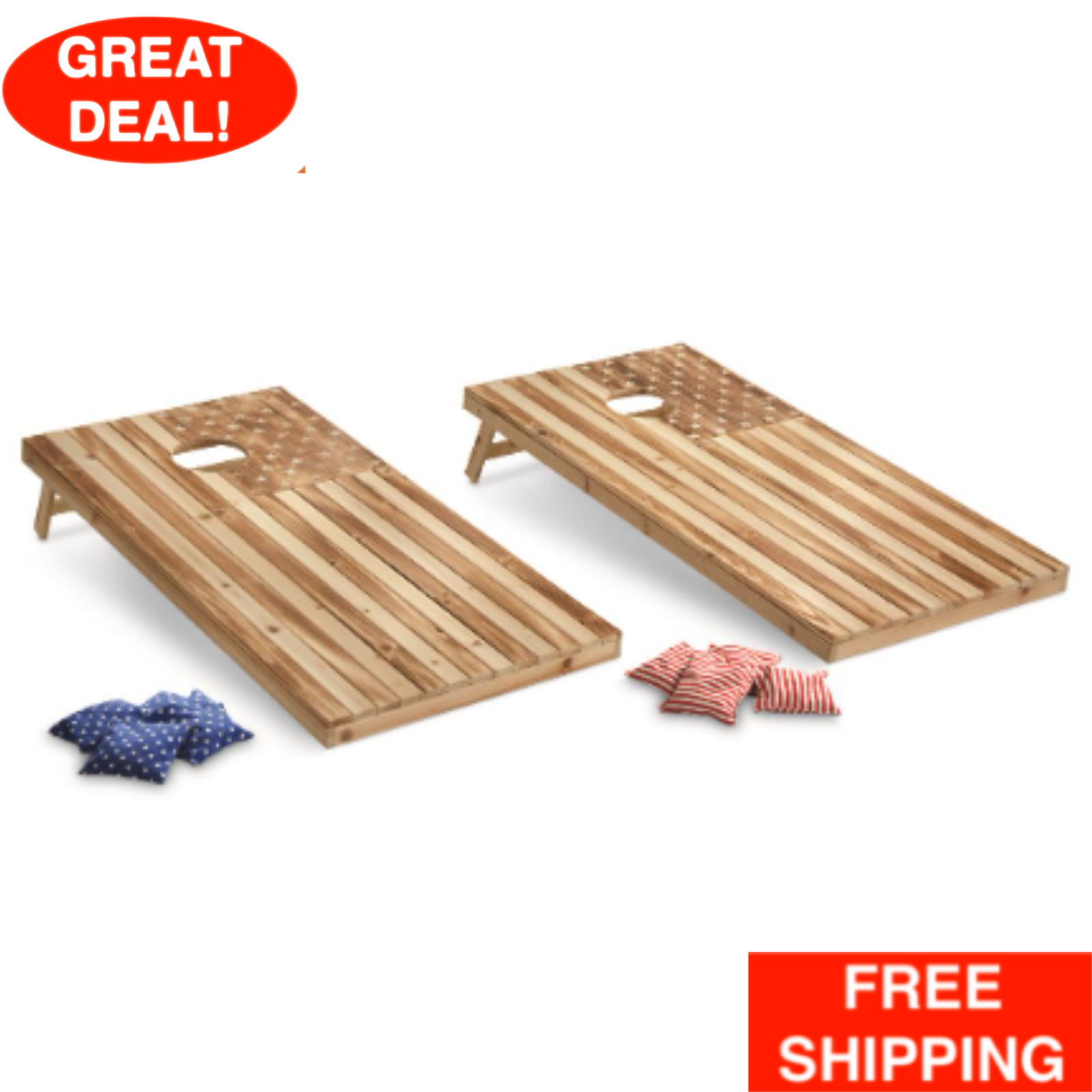 Board Americana Bag Toss Set New