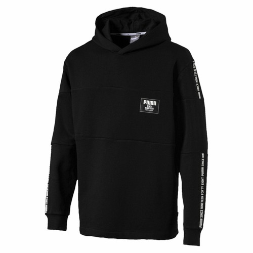

[852400-01] Мужская толстовка с капюшоном Puma Rebel Block, Черный