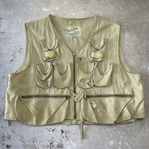 トップス 1970s ''IDEAL'' fishing vest トップス 1970s ''IDEAL'' fishing vest Vintage Ideal Fishing