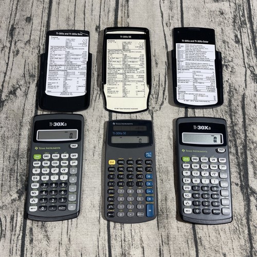 Texas Instruments TI30Xa / TI30Xa SE Scientific Calculator Solar