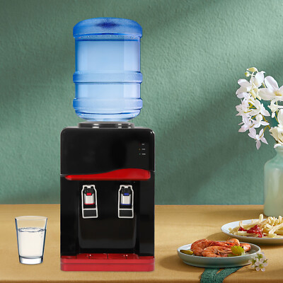 Electric Desktop Hot Cold Water Drinking Countertop Water Dispenser Top Loading 
