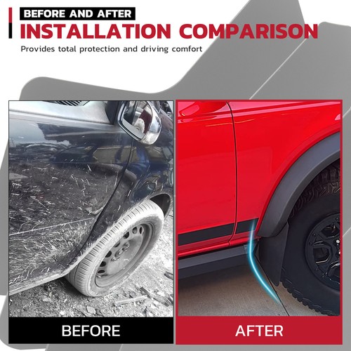 For Scion XB XA tC 4PCS Splash Guard Mud Flaps Mudguards Protector Matte Black