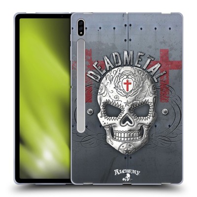 OFFICIAL ALCHEMY GOTHIC SKULL SOFT GEL CASE FOR SAMSUNG TABLETS 1