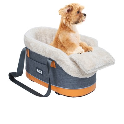 1x Dog Booster Seat Pet Cat Car Seat Puppy Console SUV Secure Safety Travel Seat