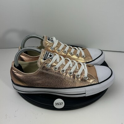 Converse Chuck Taylo All Star Low Metallic Sunset Womens Size 8 Sneakers