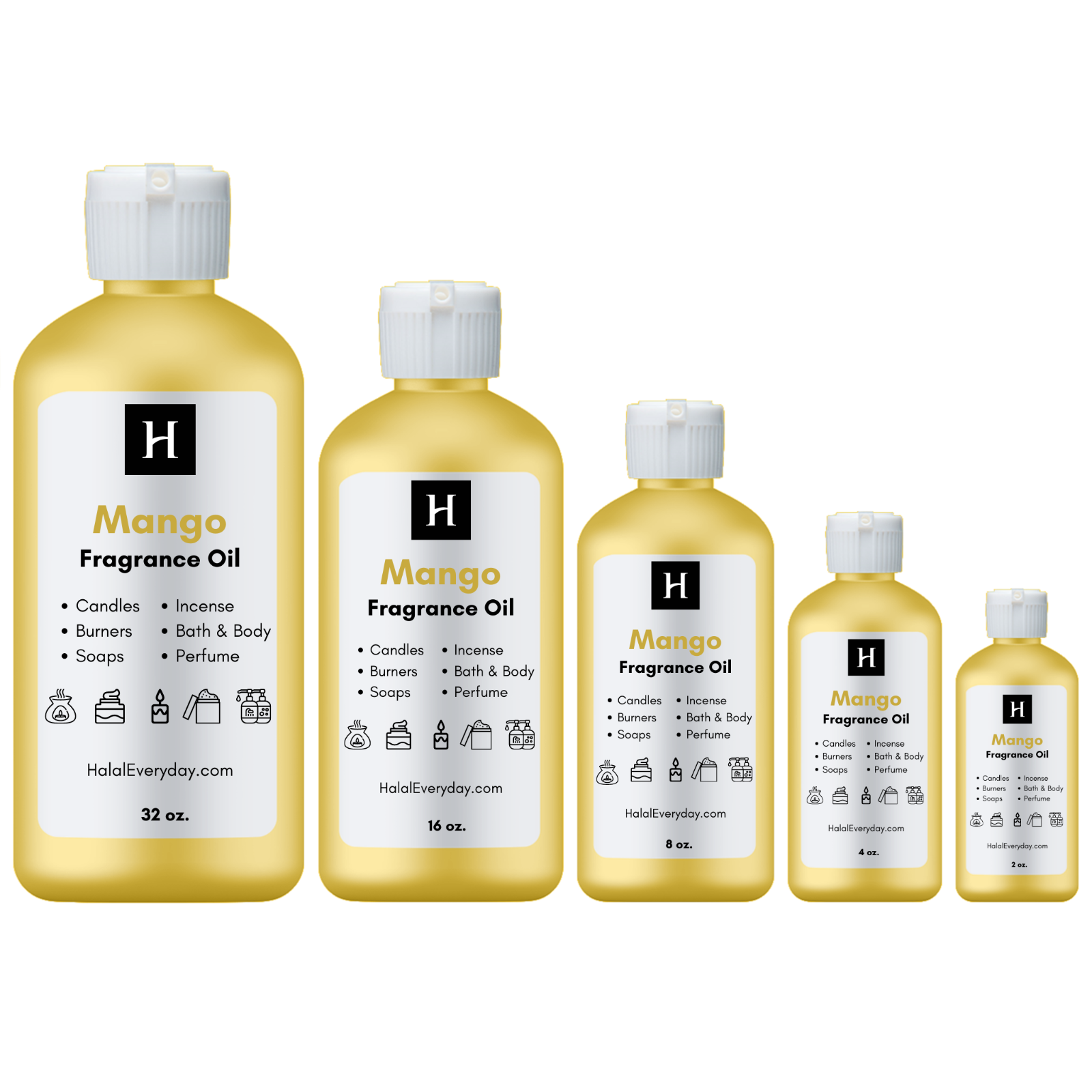 Fragrance Oil 4 oz. For Soap Making Candle Burner Incense Perfume Warmer Scented