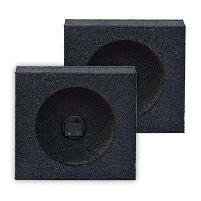 QBomb QBTW6.5 Single 6.50 Inch Heavy Duty MDF Material Car Audio Speaker Encl...