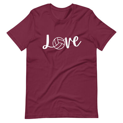 Volleyball Love Unisex t-shirt S,M,L,XL,2X,3X