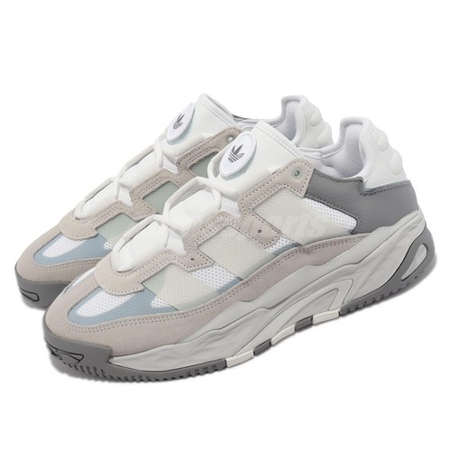 

adidas Originals Niteball White Grey Мужская повседневная обувь унисекс FZ5938, Белый, Niteball