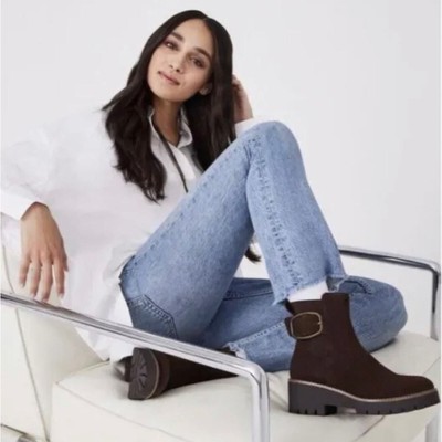 Blondo Dahlia Waterproof Chelsea Boots Zip Sz 7.5M $189