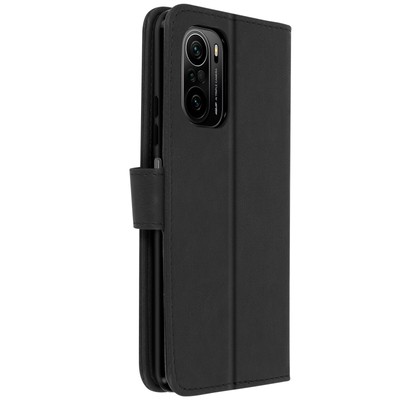 Back cover Xiaomi Poco F3/Mi 11i Full Function Wallet black