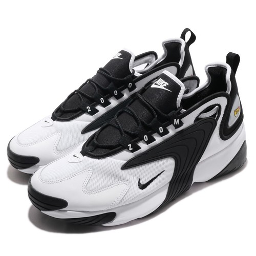 

Мужские кроссовки Nike Zoom 2K ZM Air 2000 White Black Lifestyle Shoes AO0269-101, Белый, Zoom 2k