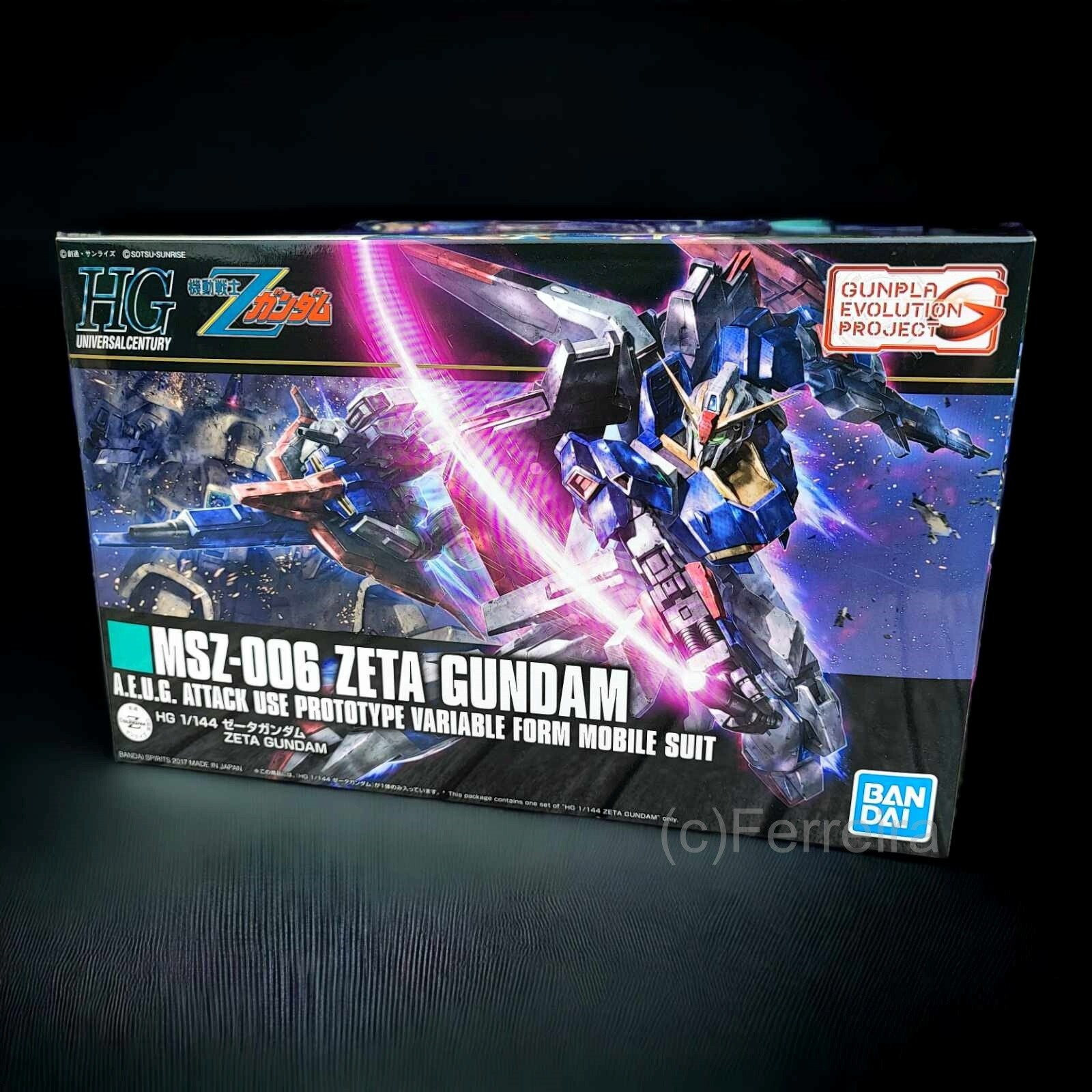 模型/プラモデル BANDAI - Z GUNDAM A.E.U.G. MOBILE SUIT MSZ-006 MSZ-006 Zeta Gundam A.E.U.G. Attack Prototype Variable