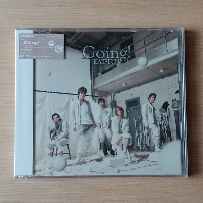 KAT-TUN -Going!- First Ed Limited Ed (Ver.1) CD + DVD Japan SEALED
