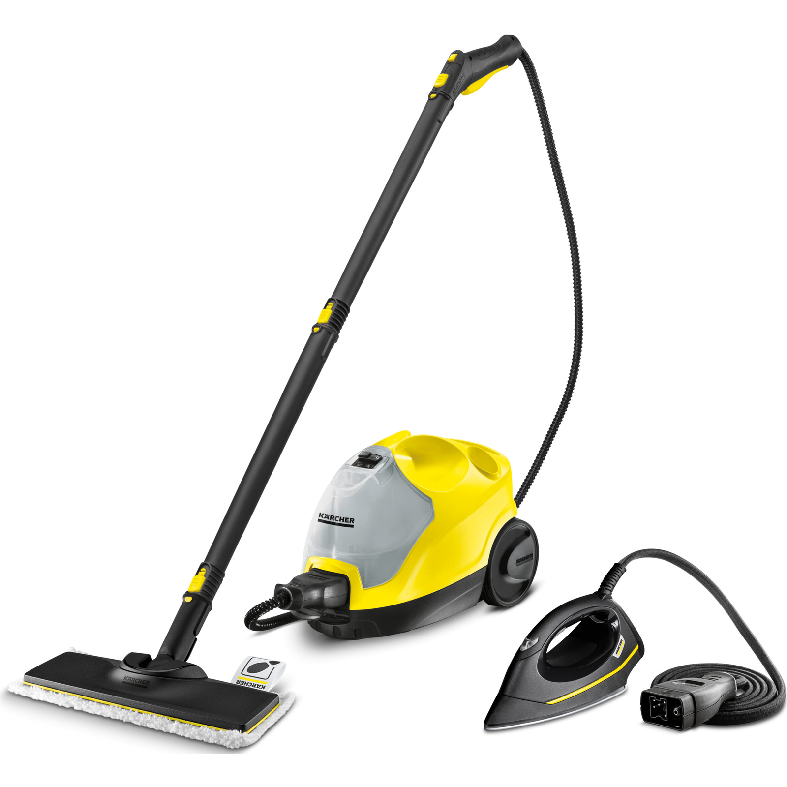 Kärcher Dampfreiniger SC 4 EasyFix Iron 1.512461.0, gelb
