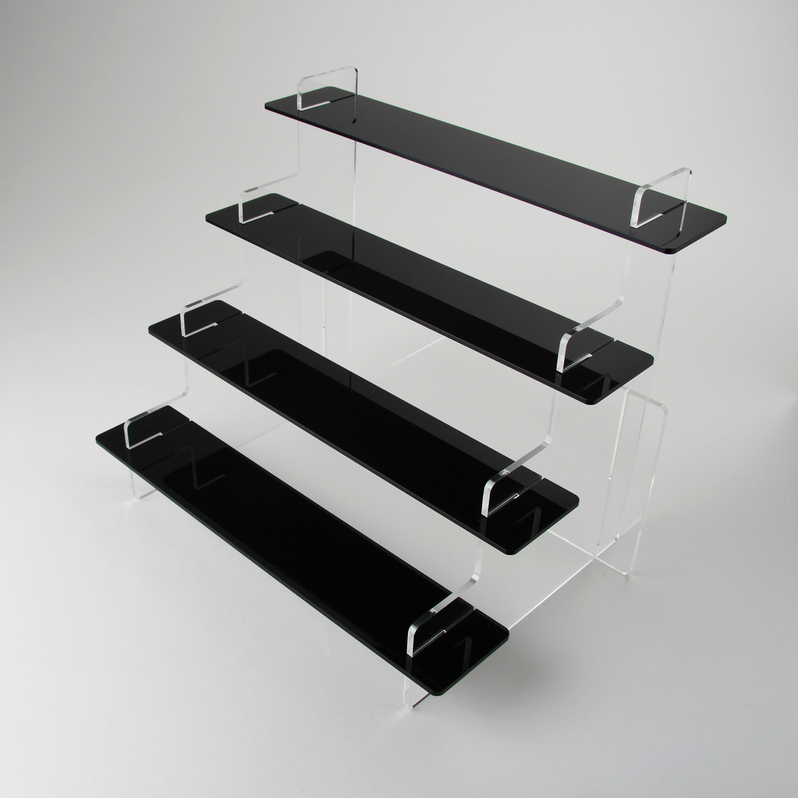 Tattoo Ink Tiered Bottle Display Stand Studio Shop 3 Shelf