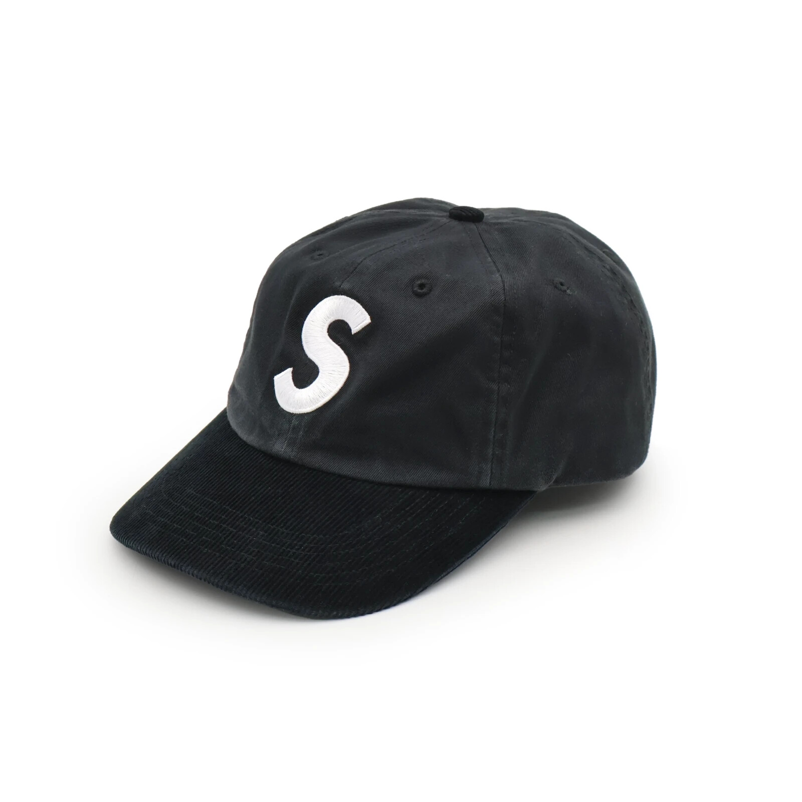 帽子 Supreme 2-Tone S Logo 6-Panel Supreme 2 Tone S Logo 6 Panel Black - SS24 - US