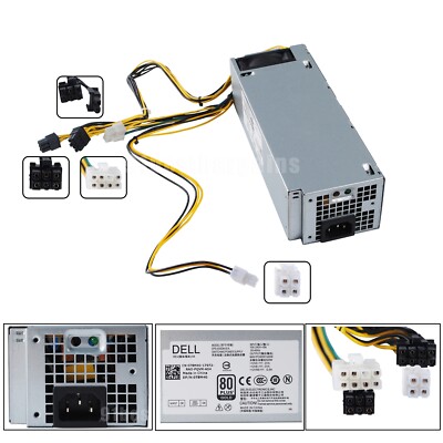 500W Power Supply PSU For Dell 7040 3650 3040 3046 DPS-500EM-00A 4+6+8+8 pin