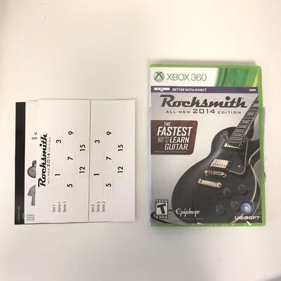 Rocksmith 2014 Edition (Microsoft Xbox 360, 2014) - NEW READ