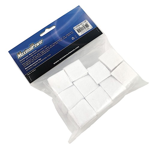 MaximalPower 500 Cotton Gun Cleaning 1-1/8" Patches for 0.220 to 0.270" Bore