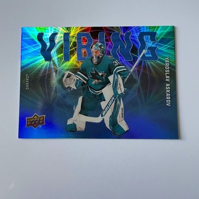 2025 Upper Deck Series 2 #VB-17 Yaroslav Askarov Vibing