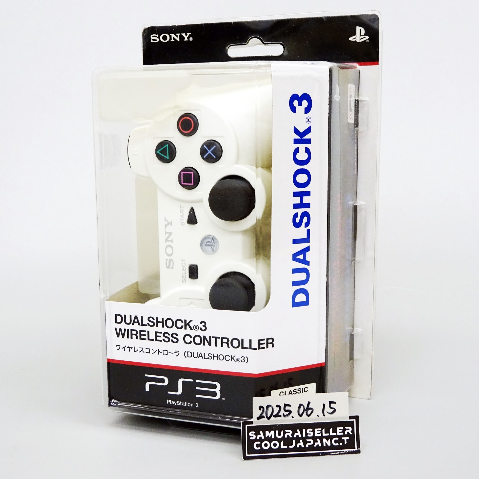 新品　PS3 ワイヤレスコントローラ クリアホワイト　DUALSHOCK3 Amazon | ワイヤレスコントローラ (DUALSHOCK3) クラシック