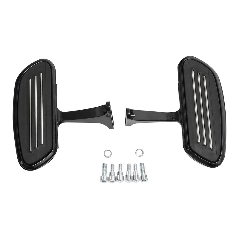 Chrome Passenger Floorboard Footboard For Harley Touring Electra Glide