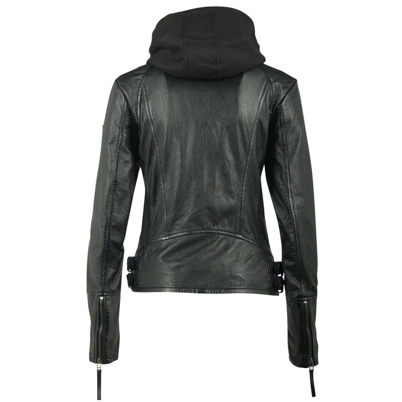 GIPSY GIPSY DAMEN LEDERJACKE BIKER NOLA LAGA BLACK