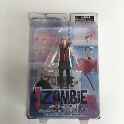 iZombie Liv Moore Full On Zombie Mode Action Figure You Are Who You Eat 7''