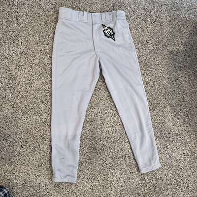 Easton Rival + Men's Adult X-Large  Baseball Pants, Adult Pro Plus Gray New