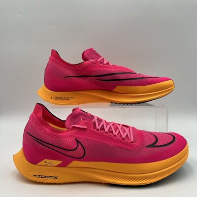 Nike Mens Sz 15 ZoomX Streakfly Hyper Pink Laser Orange Running DJ6566 600 NEW