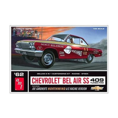 AMT 1:25 Scale 1962 Chevy Bel Air Northwind Super Stock Model Kit