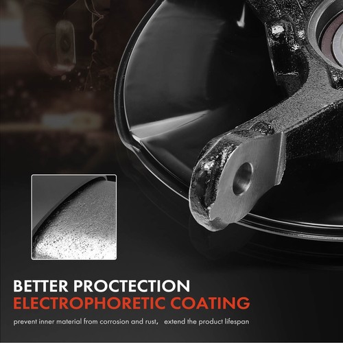 Front Driver Side Steering Knuckle & Hub Bearing Assy for Honda Civic 2013-2015