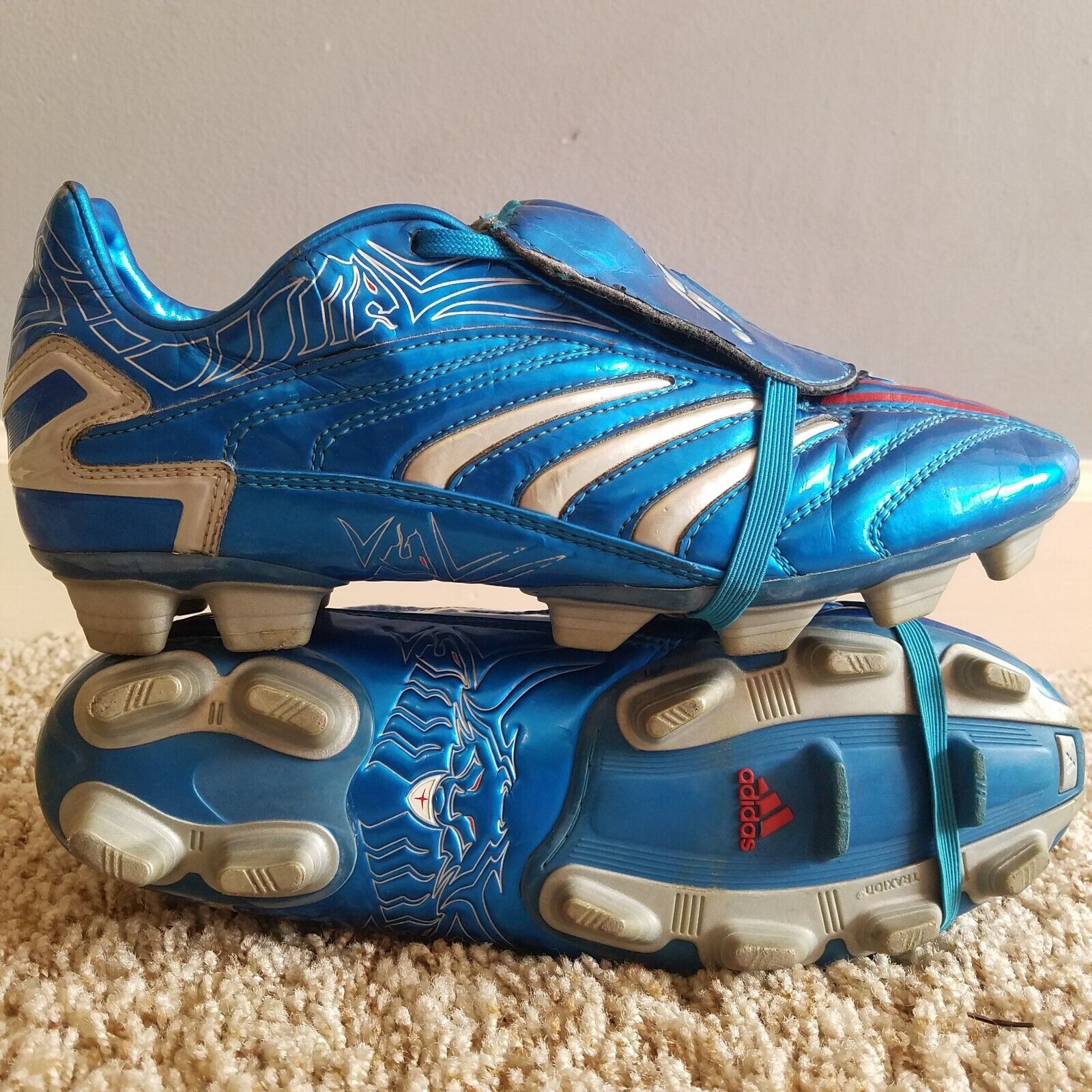 Adidas Predator Absolute TRX FG David Beckham England Blue Adidas Predator Absolute TRX FG David Beckham England Blue
