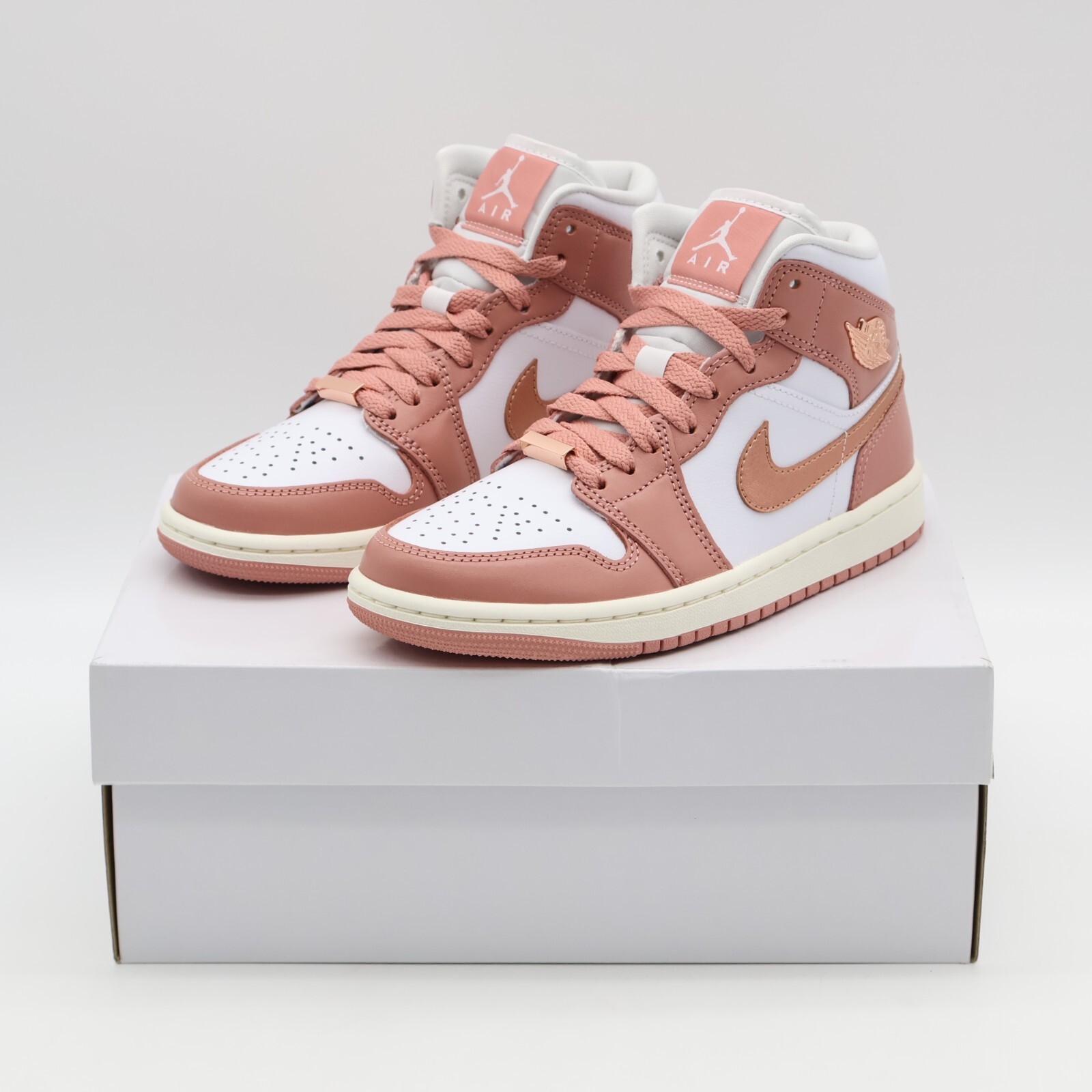 ★ナイキ★Air Jordan 1 Mid SE ‘Red Stardust’★追跡可 Nike Air Jordan 1 Mid SE Red Stardust FB9892-670 Women's