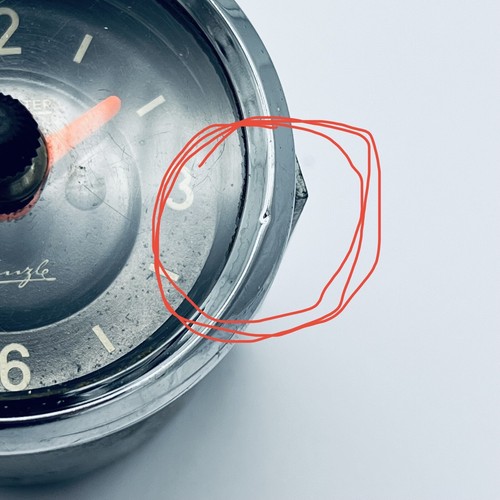 Kienzle MotoMeter 6V 52 mm Clock Porsche VW Beetle MERCEDES BENZ