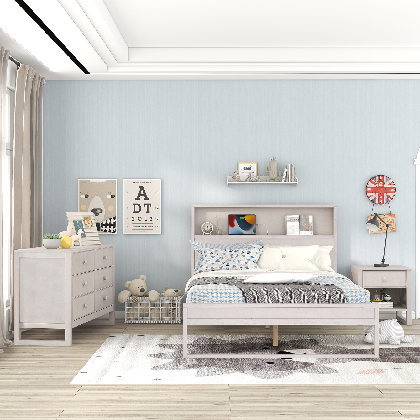 And Nightstand And Dresser Table
