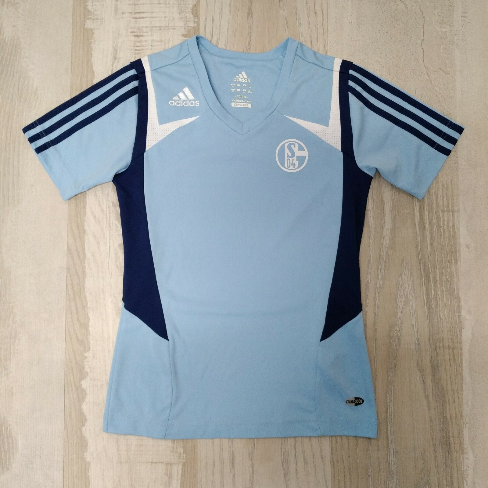 FC Schalke 04 training Football Shirts Adidas 048022 Jersey Trikot