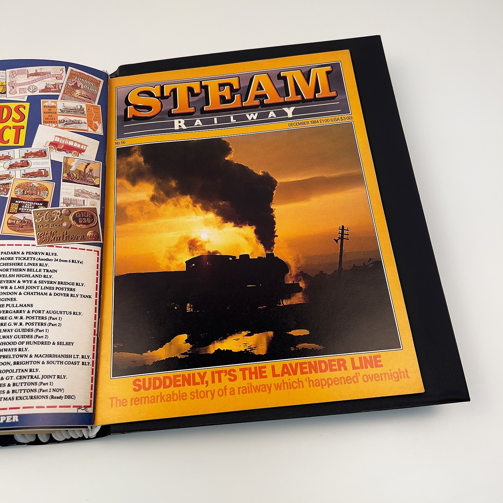 Steam Railway Magazine Issues 43-56 1983-1984 Inc Steam World Vintage Bundle Image 4